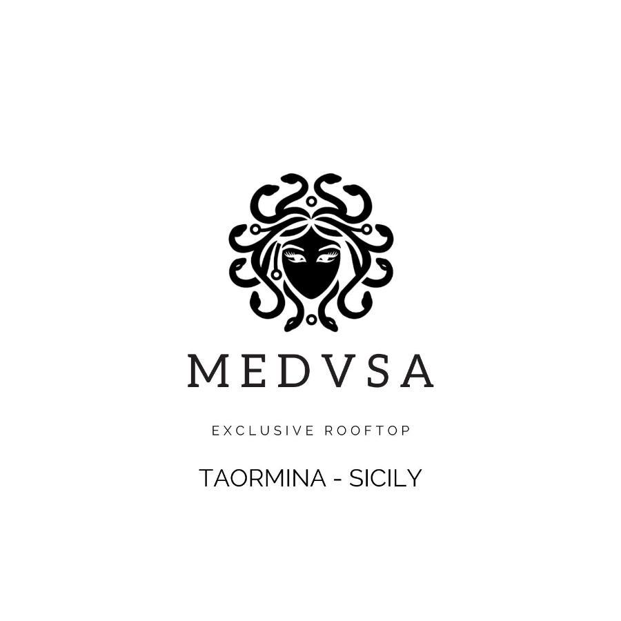 Appartamento Medusa Exclusive Rooftop Taormina Esterno foto